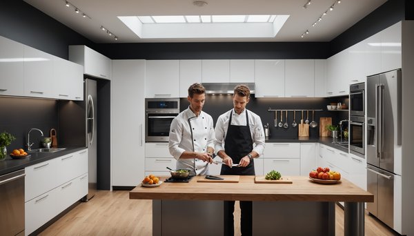 Découvrez les Secrets d'une Cuisine Moderne et Design avec Inova Bazas : Techniques et Astuces de Professionnels